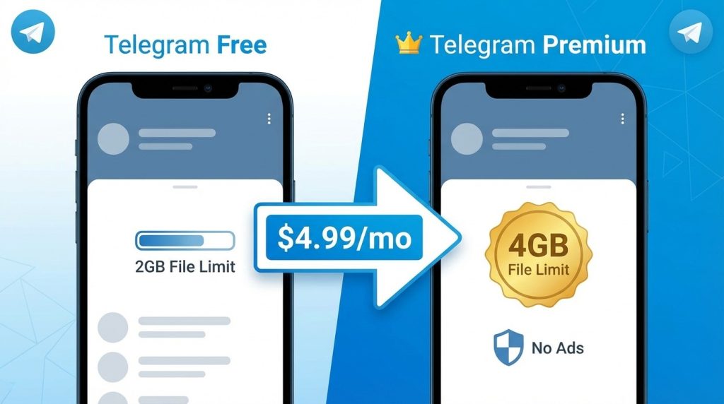 Telegram official alternative visual