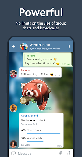 Telegram theme preview 2